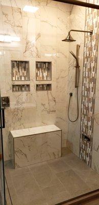 Custom shower