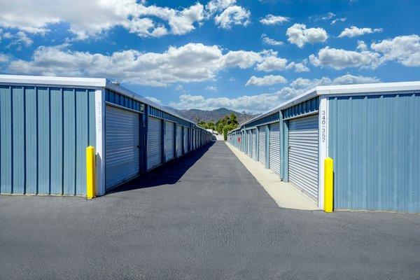 Drive-up access units at Grand Avenue Self Storage.