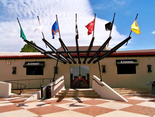 Albuquerque Location is within the Unser Racing Museum.