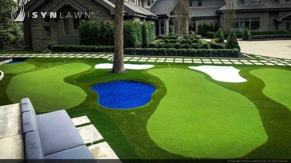 Custom Golf Putting Greens