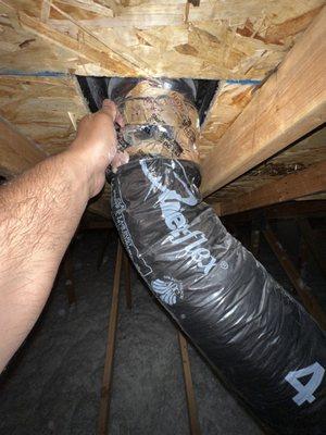 Dryer vent repair