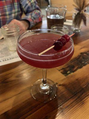 Cranberry cocktail- light with great flavor