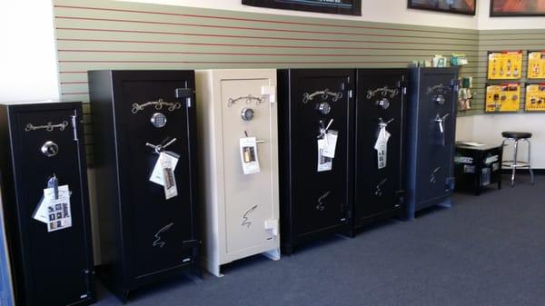 Some of our large safe inventory