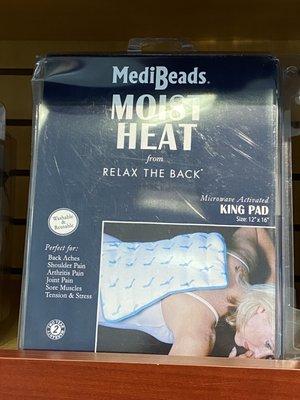 Moist heat pad