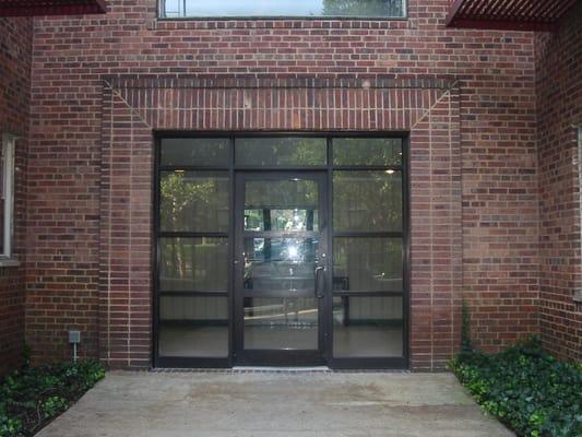 Side entrance