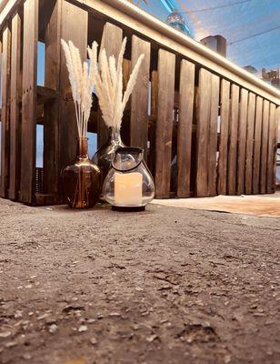 Rustic Coffee Bar made with Naranjo Pallets.