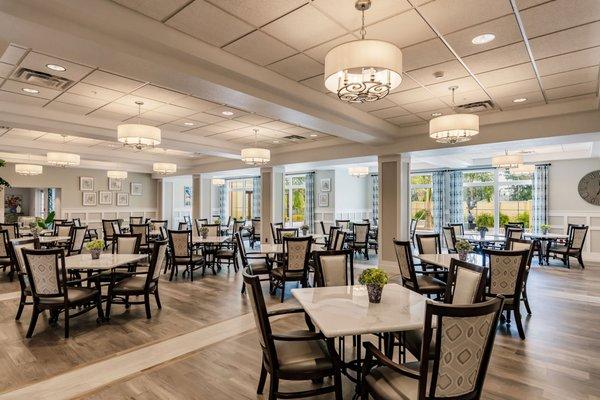 The Water of Cape Coral Dining Room