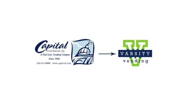 Capital Food Service, Inc. is now Varsity Vending