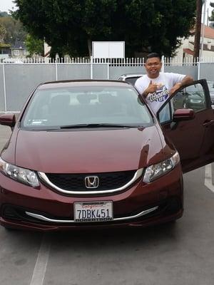 Mark is Happy the way his car turned out! 2014 Honda Civic