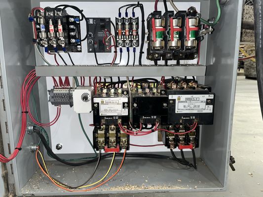 Industrial wiring for a customer