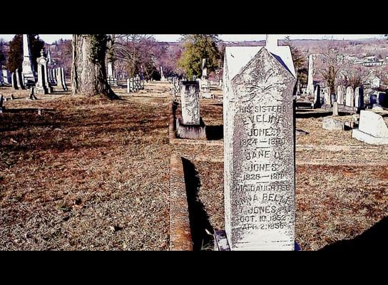 Photo from Prospect Hill cemetery,  Front  Royal VA taken February 2013