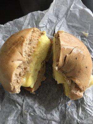 Egg and cheese