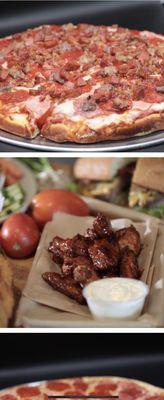 PIZZA, WINGS