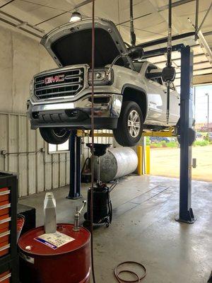 Uebelhor and Sons in Vincennes is a great place for routine maintenance like oil changes and tire rotations.