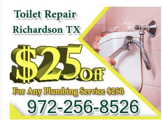 Toilet Repair Richardson TX