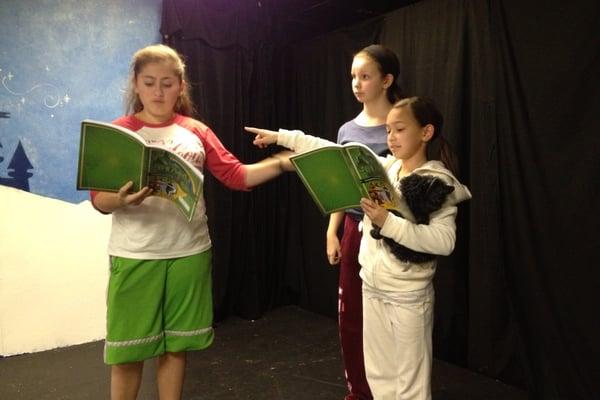 Rehearsing for The Wizard of Oz