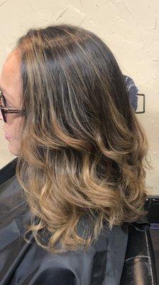 Caramel Balayage