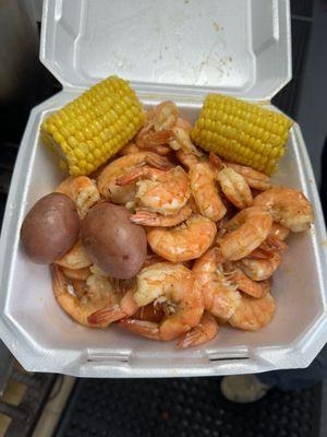 Cajun boiled shrimp!