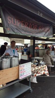 Superior Soups at the Bellingham Farmers Market