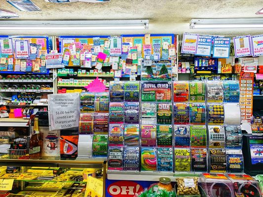 Front counter.