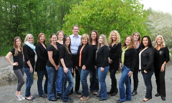 The popular and friendly team at Roos Orthodontics.