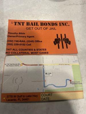 A1 TNT Bail Bonds INC.