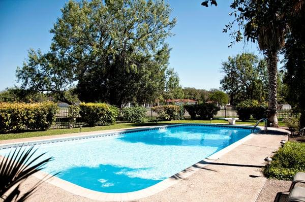 Private Pool on property.