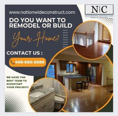 Build or remodel your home!