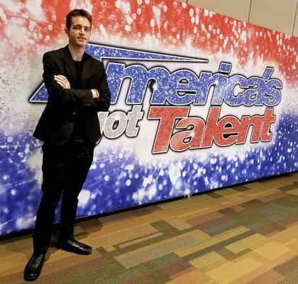 Magician Eric Giliam auditioning for America's Got Talent at the Phoenix Convention Center