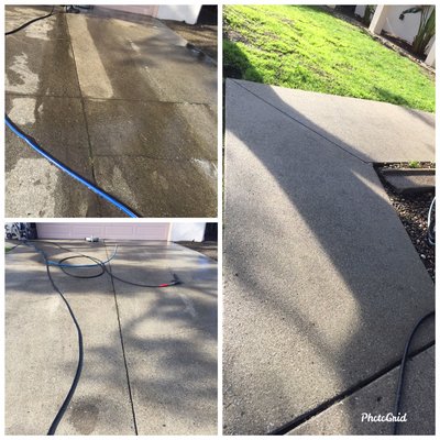 Pressure washing