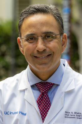 Dr Nitin Bhatia, Orange County Spine Surgeon, Chief, the Best, highest rated