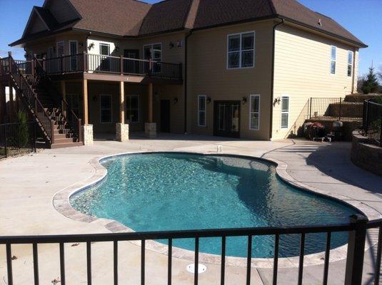 Concrete Pool Deck