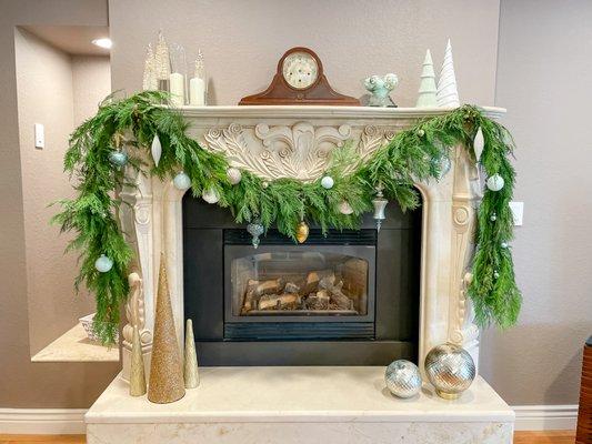 Holiday Mantel Display