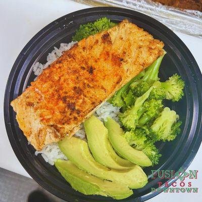 Salmon fit meal