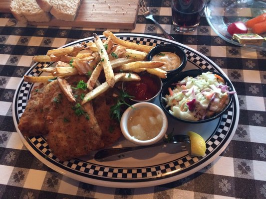 Fried Cod Dinner with Hand Cut Fries