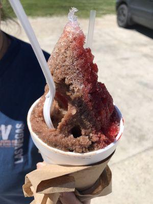 Small chocolate and cherry ($3)