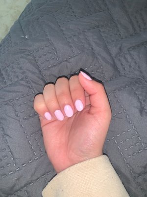 Light pink nailsss