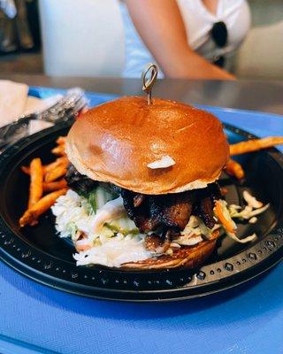 BBQ brisket sandwich / $13.49