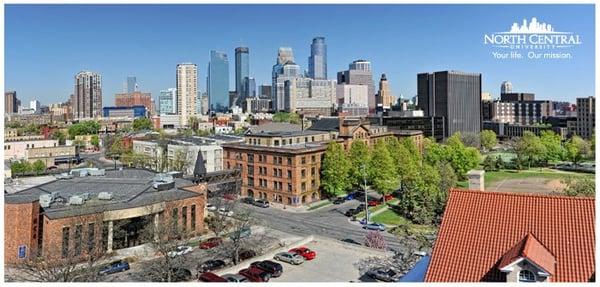 North Central University is right in the heart of downtown Minneapolis, Minnesota