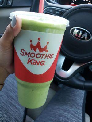 Apple Kiwi Kale smoothie