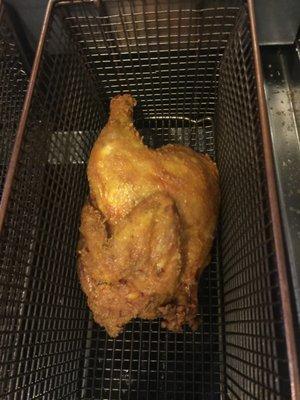 Fresh Fried Half Chicken