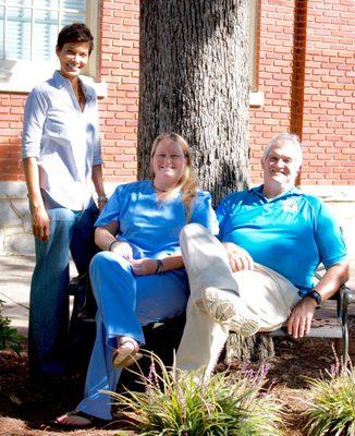 Your main neurofeedback team: Dr. Rimka, Leigh, and Jeff