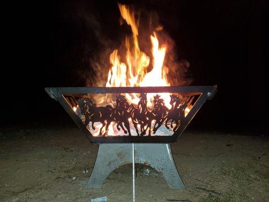 Decorative Snap-Together Fire Pit