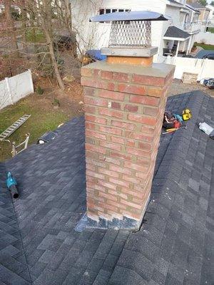 repointed Chimney