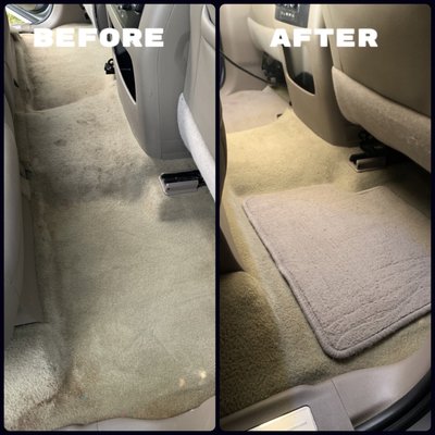 This is another deep carpet clean for one of our customers.