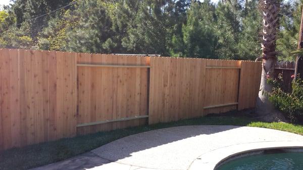 Cedar Fencing