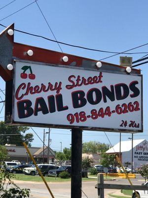 Cherry Street Bail Bonds LLC 2442 E 5th St  Ste. A Tulsa, OK 74104 918-844-6262