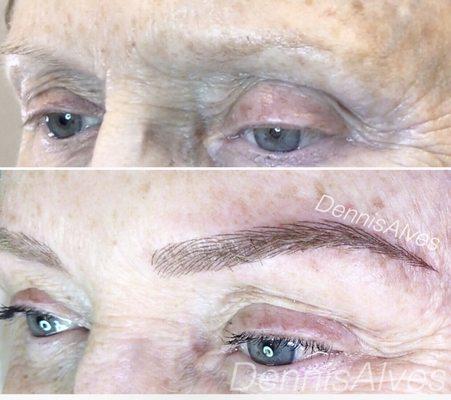 #Permanent makeup  #eyebrow #microblading #eyebrows #micropigmentation