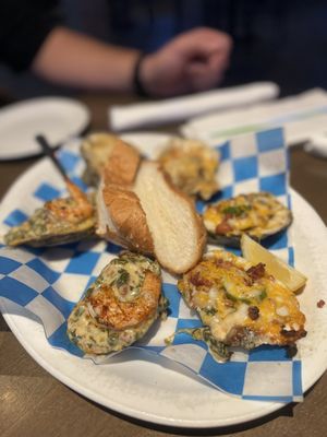 Oysters Trio