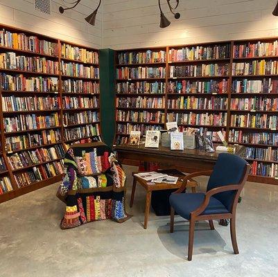 Come in and enjoy the relaxing atmosphere of a good book!